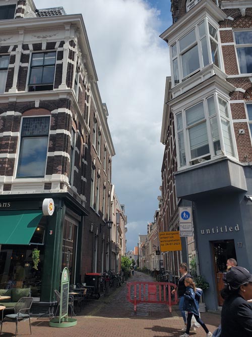 Kruisstraat at Ridderstraat, Haarlem, Netherlands, July 21, 2025