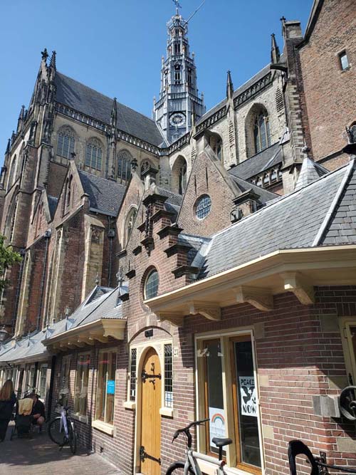 Grote Kerk/Oude Groenmarkt, Haarlem, Netherlands, July 21, 2025