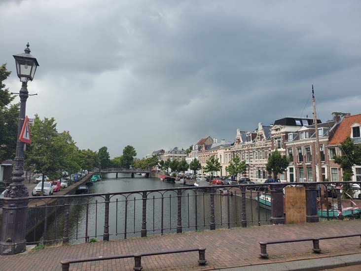 Nieuwe Gracht From Kruisbrug, Haarlem, Netherlands, July 21, 2025