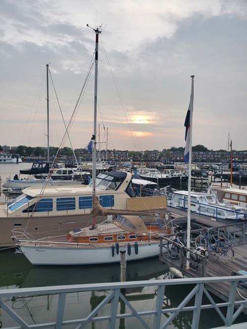 Marina From William Pontbrug, Zaandam, Netherlands, July 20, 2025