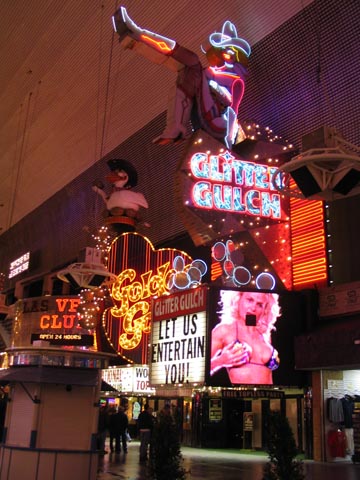 Glitter Gulch, 20 East Fremont Street, Las Vegas, Nevada