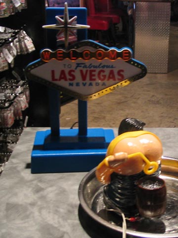 Gift Shop Window, Las Vegas Boulevard Between Tropicana Avenue and Flamingo Road, Las Vegas, Nevada