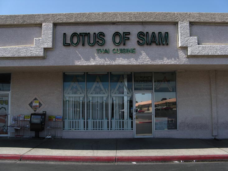 Lotus of Siam, 953 East Sahara Avenue, Suite A-5, Las Vegas, Nevada