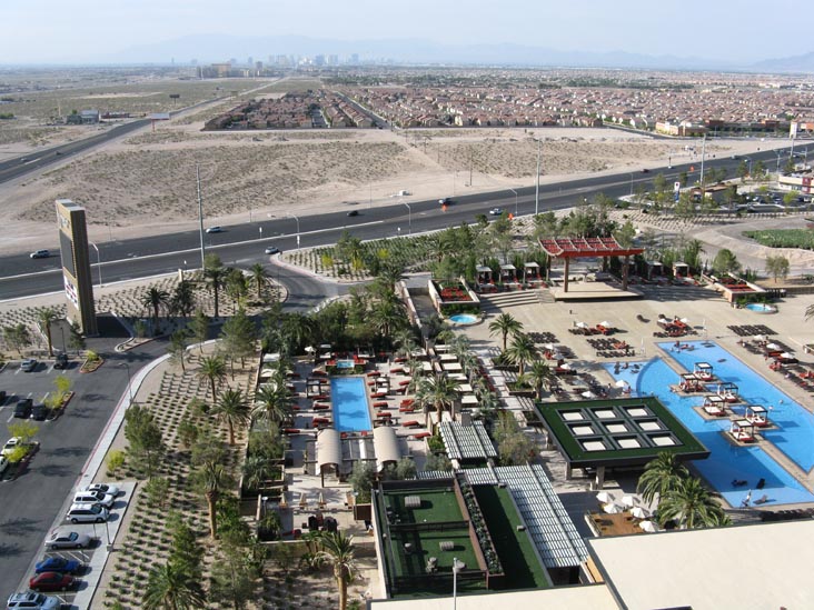 Las Vegas Strip From Veloce Cibo, The M Resort Spa & Casino, 12300 Las Vegas Boulevard South, Henderson, Nevada