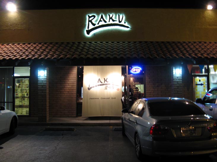 Raku Japanese Charcoal Grill, 5030 West Spring Mountain Road, #2, Las Vegas, Nevada