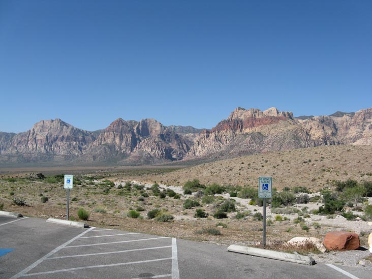 Sandstone Quarry Trailhead Parking Lot, Red Rock Canyon National Conservation Area, Las Vegas, Nevada