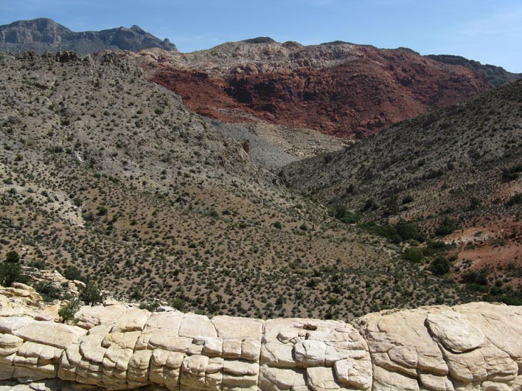 View From Calico Hills, Red Rock Canyon National Conservation Area, Las Vegas, Nevada