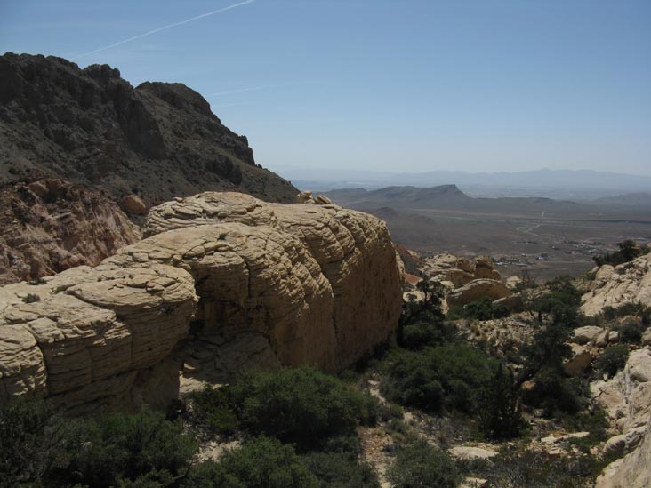 View From Calico Hills, Red Rock Canyon National Conservation Area, Las Vegas, Nevada