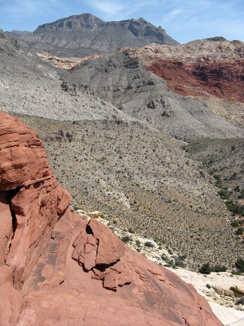 View From Calico Hills, Red Rock Canyon National Conservation Area, Las Vegas, Nevada