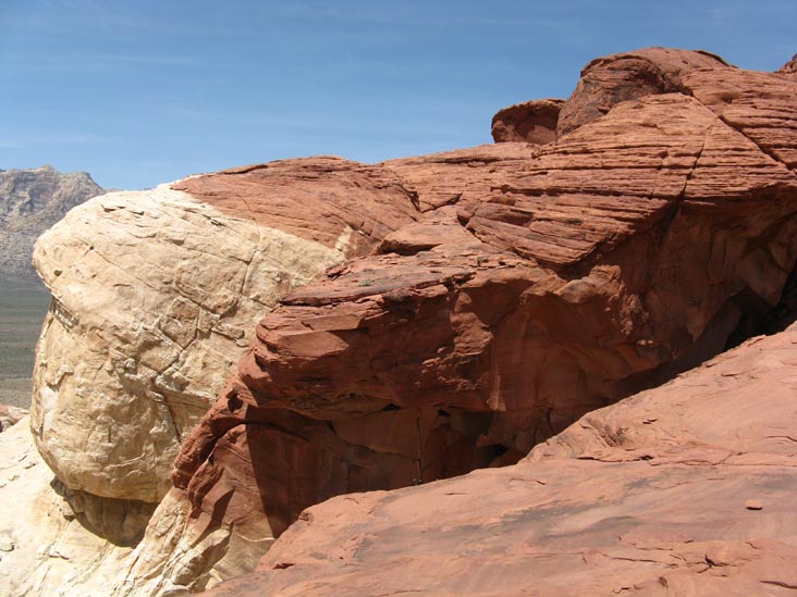 Redcap Mountain, Calico Hills, Red Rock Canyon National Conservation Area, Las Vegas, Nevada