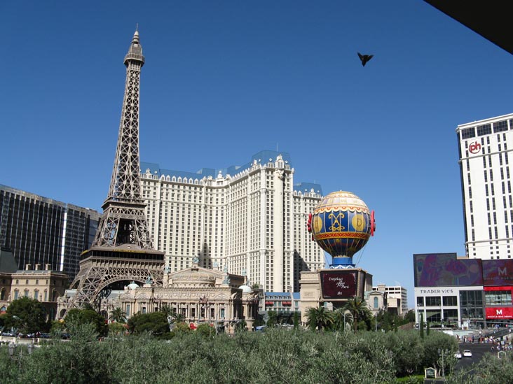 Paris Las Vegas From Bellagio Hotel & Casino, 3600 South Las Vegas Boulevard, Las Vegas, Nevada