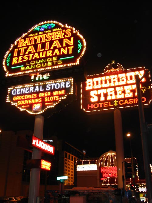 Near Bourbon Street, Just Off The Strip, Las Vegas, Nevada