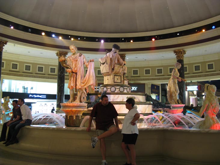 Moving Statues Fountain, Forum Shops, Caesars Palace, 3570 Las Vegas Boulevard South, Las Vegas, Nevada