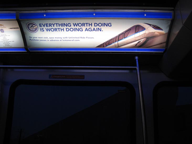 Las Vegas Monorail, The Strip, Las Vegas, Nevada