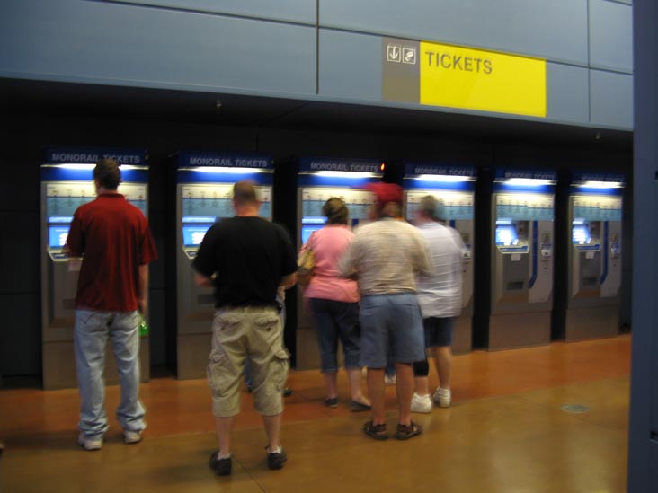 Ticket Machines, Harrah's/Imperial Palace Station, Las Vegas Monorail, The Strip, Las Vegas, Nevada