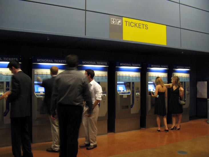 Ticket Machines, Harrah's/Imperial Palace Station, Las Vegas Monorail, The Strip, Las Vegas, Nevada