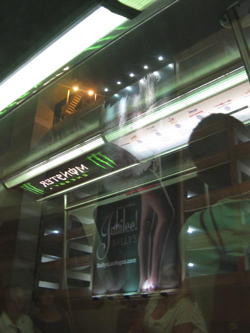 Las Vegas Monorail Near Bally's, The Strip, Las Vegas, Nevada