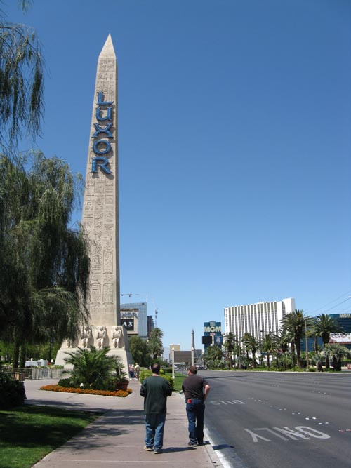 Obelisk, Luxor, 3900 Las Vegas Boulevard South, Las Vegas, Nevada