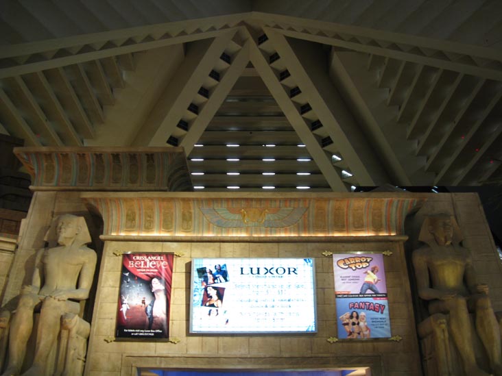 Luxor, 3900 Las Vegas Boulevard South, Las Vegas, Nevada