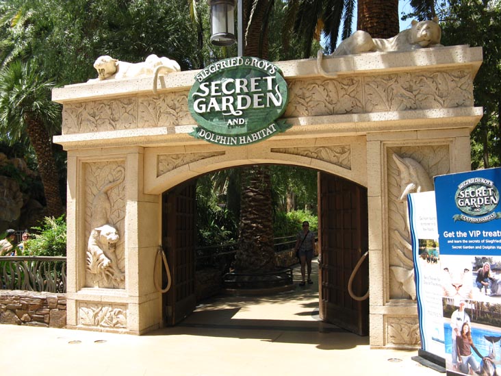 Secret Garden Entrance, The Mirage, 3400 Las Vegas Boulevard South, Las Vegas, Nevada