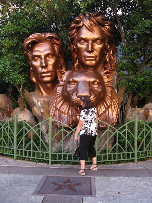 Siegfried and Roy Statue, The Mirage, 3400 Las Vegas Boulevard South, Las Vegas, Nevada