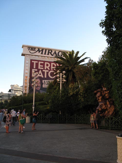 Siegfried and Roy Statue, The Mirage, 3400 Las Vegas Boulevard South, Las Vegas, Nevada
