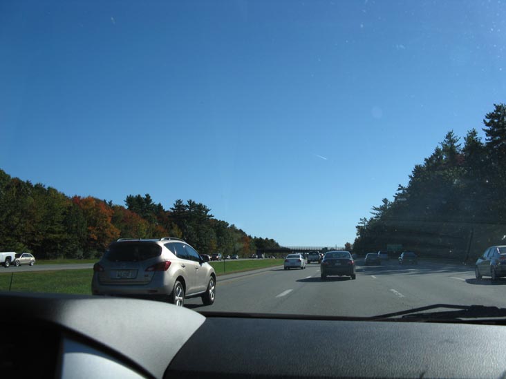 Southbound Interstate 95, New Hampshire