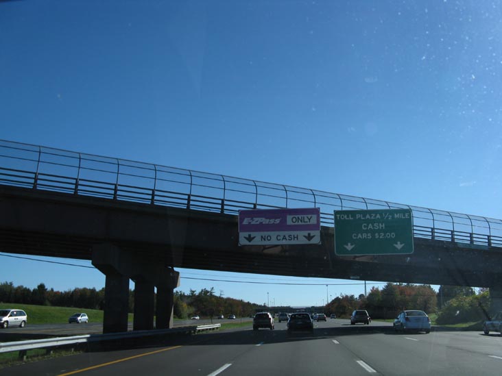 Southbound Interstate 95, New Hampshire
