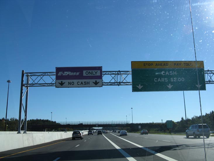 Southbound Interstate 95, New Hampshire