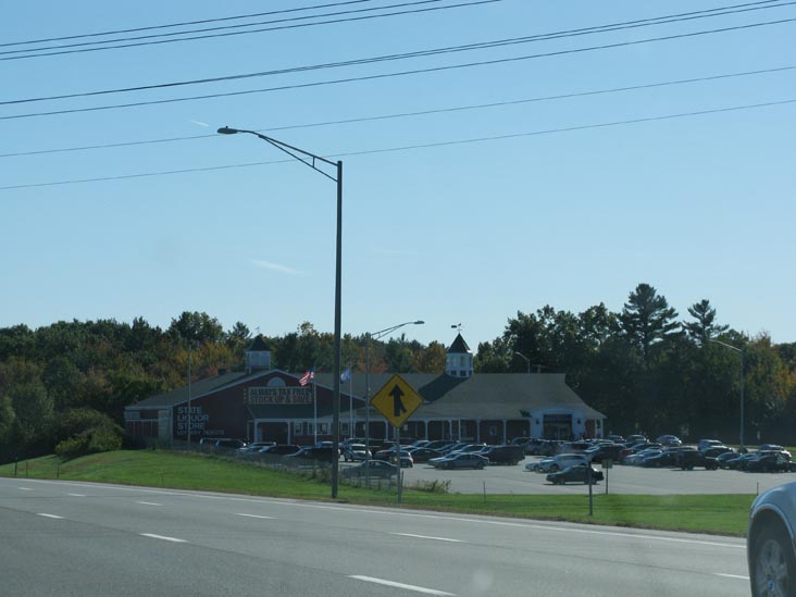 Southbound Interstate 95, New Hampshire