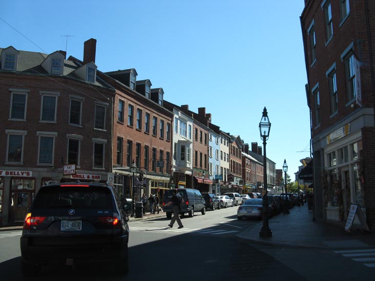 Market Street and Bow Street, Portsmouth, New Hampshire