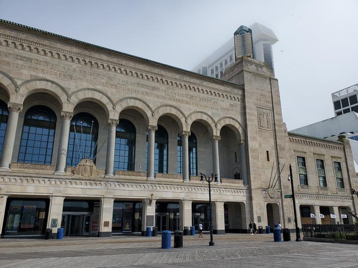 Kennedy Plaza, Boardwalk Hall, Atlantic City Boardwalk, Atlantic City, New Jersey, July 11, 2020