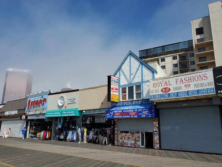 Atlantic City Boardwalk at Kentucky Avenue, Atlantic City, New Jersey, July 11, 2020