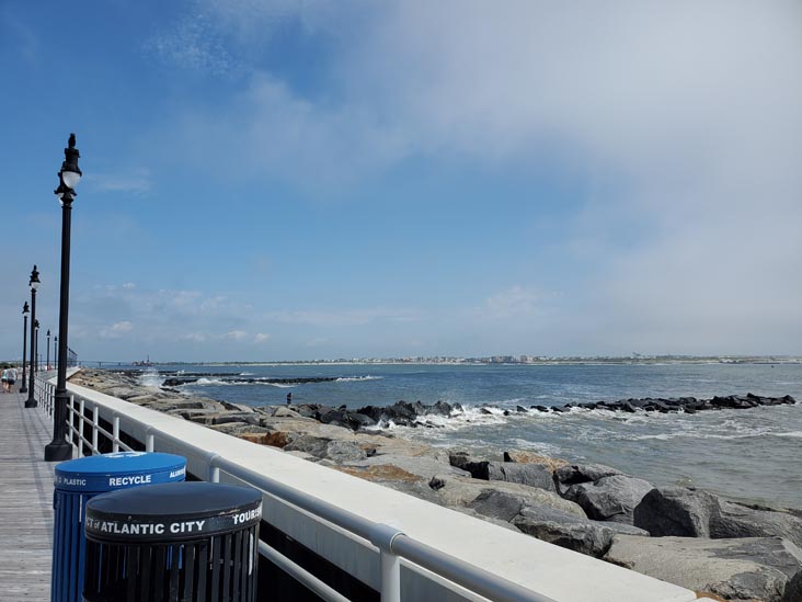 Absecon Inlet From Atlantic City Boardwalk, Atlantic City, New Jersey, July 11, 2020