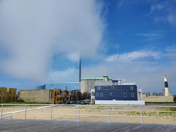 Atlantic City Boardwalk Near Oriental Avenue, Atlantic City, New Jersey, July 11, 2020
