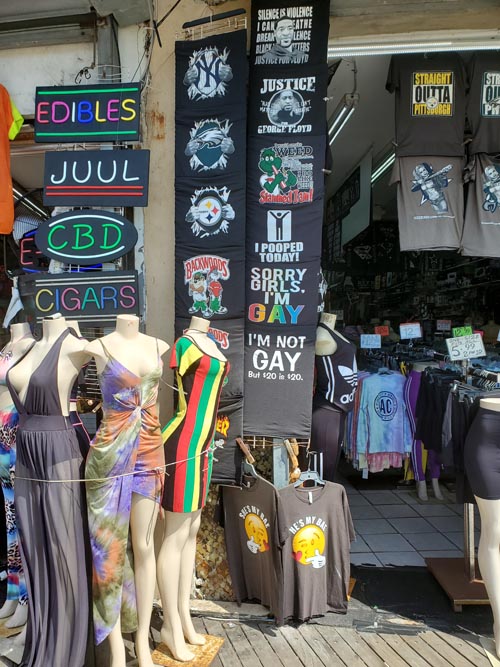 Atlantic City Boardwalk Near MLK, Jr. Boulevard, Atlantic City, New Jersey, July 11, 2020