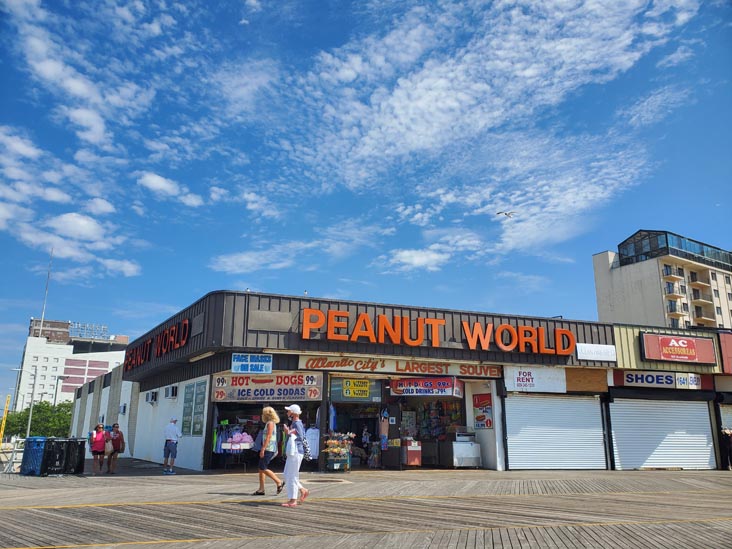 Peanut World, 1645 Boardwalk, Atlantic City, New Jersey, July 11, 2020