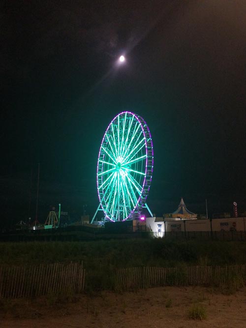 Steel Pier From Atlantic City Boardwalk, Atlantic City, New Jersey, July 25, 2018
