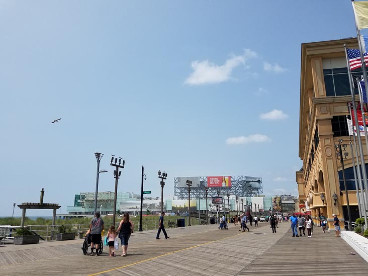 Atlantic City Boardwalk at Park Place, Atlantic City, New Jersey, July 9, 2019