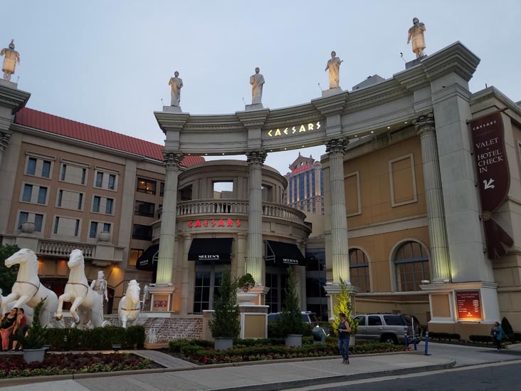 Caesars Atlantic City, 2100 Pacific Avenue, Atlantic City, New Jersey, July 6, 2019