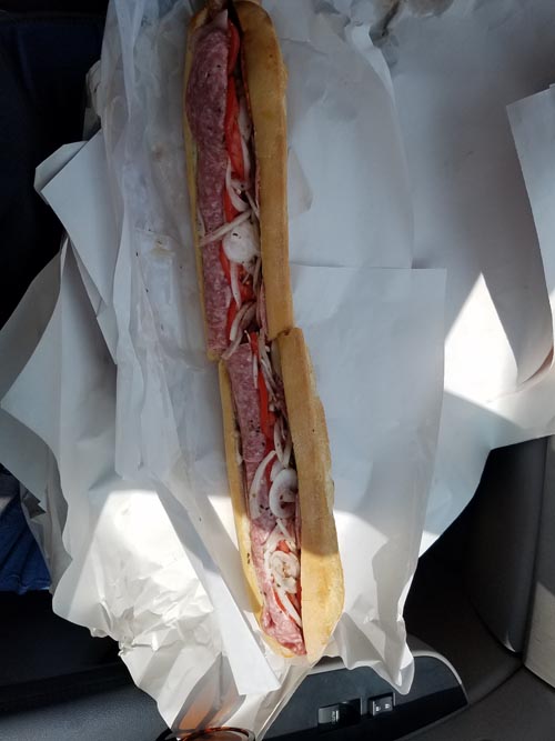 White House Subs Submarine Sandwich, Atlantic City, New Jersey, July 9, 2019