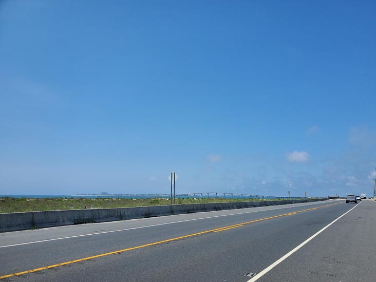 Route 152 Approaching Ocean City-Longport Bridge, Atlantic County, New Jersey, July 8, 2020