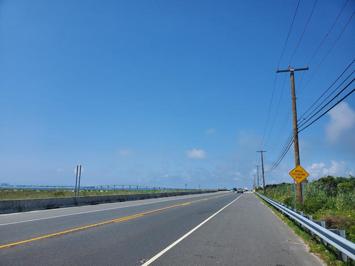 Route 152 Approaching Ocean City-Longport Bridge, Atlantic County, New Jersey, July 8, 2020