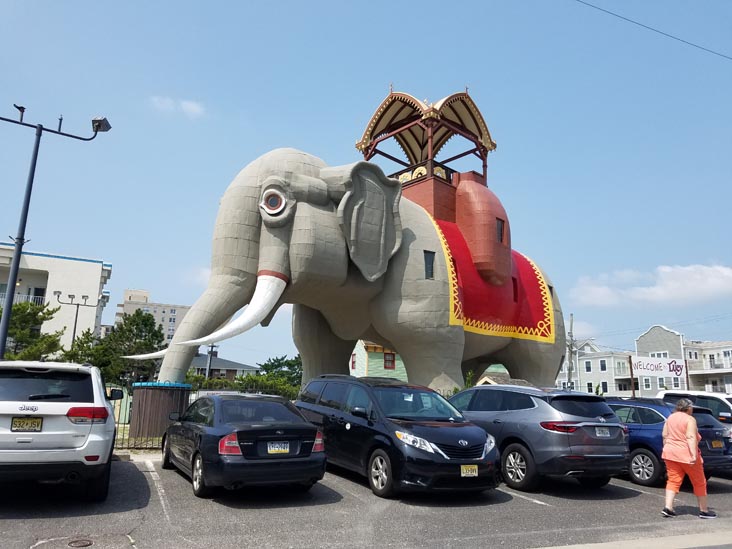 Lucy the Elephant, 9200 Atlantic Avenue, Margate, New Jersey, July 9, 2019