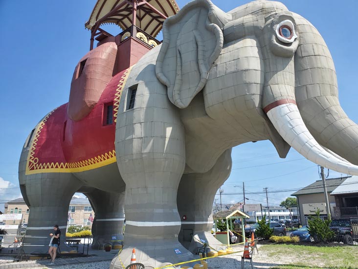 Lucy the Elephant, 9200 Atlantic Avenue, Margate, New Jersey, July 8, 2020