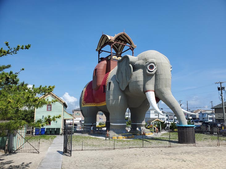 Lucy the Elephant, 9200 Atlantic Avenue, Margate, New Jersey, July 8, 2020