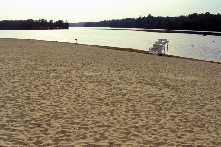Beach, Atsion Recreation Area, Wharton State Forest, Pine Barrens, New Jersey