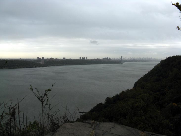 View From Rockefeller Lookout, Palisades Interstate Park, Bergen County, New Jersey