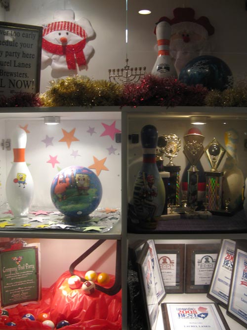 Display Case, Laurel Lanes, 2825 Route 73 South, Maple Shade, New Jersey