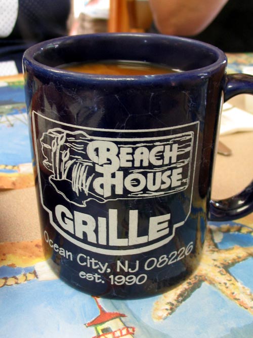 Coffee Mug, Beach House Grille, 910 Ocean Avenue, Ocean City, New Jersey